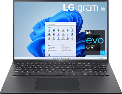 LG 16Z90P-K.AAB9U1 gram 16" Laptop - i7 16GB 1TB SSD - Black