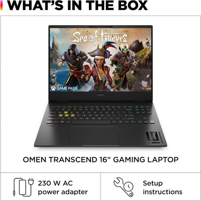 HP A5RA4UA#ABA OMEN Transcend 16" Gaming Laptop RTX 4060