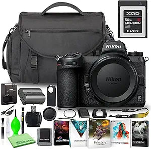 Nikon Z7 II-1653 45.7MP Mirrorless Camera, USA Model Bundle