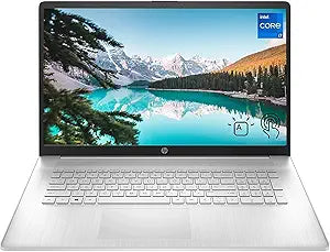 HP 17 Laptop, 17.3'' HD+ Touchscreen, i7-1165G7, 16GB, 1TB SSD — main product image