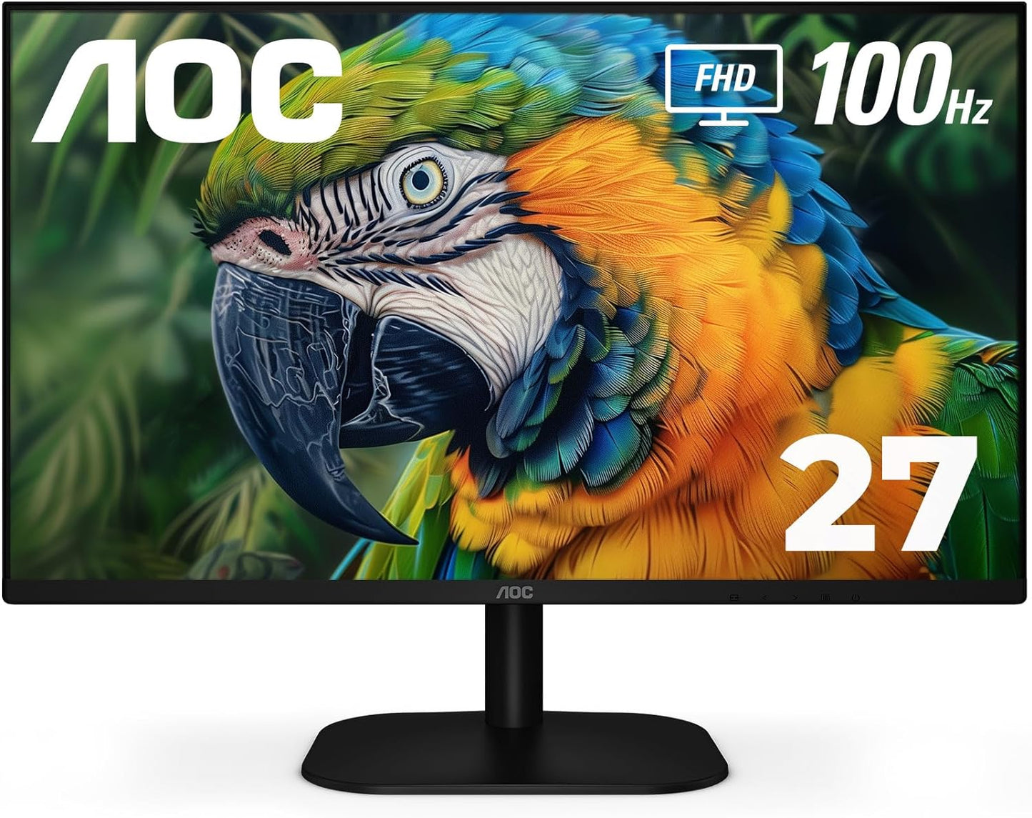 AOC 27B2H2 27" Frameless 100Hz IPS FHD Monitor