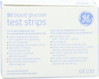 GE GE100 Blood Glucose Test Strips 200 Count