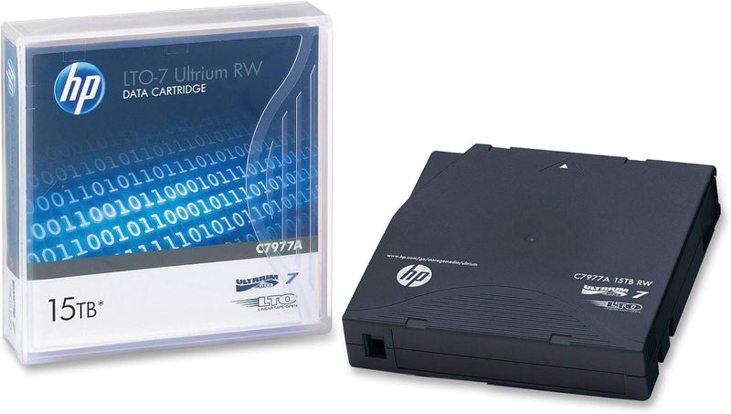 HP C7977A LTO-7 Ultrium Tape Cartridge 15TB — main product image