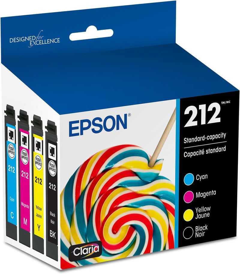 Epson T212120-BCS Claria Ink Cartridge Combo Pack — main product image
