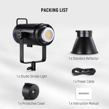 Neewer CB200B 210W LED Video Light Bi-Color 2700K-6500K