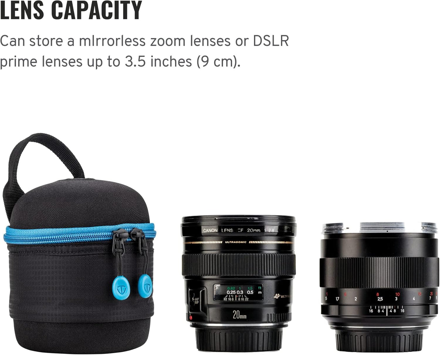 Tenba 636-356 Tools Lens Capsule 3.5x3.5" Bag Organiser