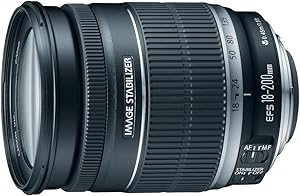 Canon 2752B002 EF-S 18-200mm IS Zoom Lens — main product image
