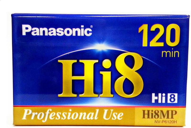 Panasonic NV-P6120H Hi8 8mm Camcorder Tape 120 min — main product image