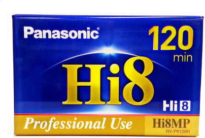 Panasonic 37988012879 HI8 MP 120-Minute Videocassette