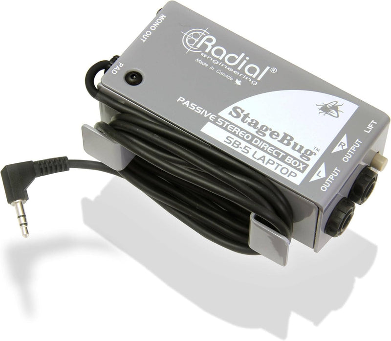 Radial Engineering SB-5 Laptop DI Stereo Direct Box — main product image