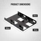 Corsair CSSD-BRKT2 Dual SSD Mounting Bracket: 3.5