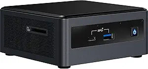 Intel BXNUC10i5FNH1-25514-R Mini PC i5-10210U 64GB 512GB SSD Win 10 Pro Renewed