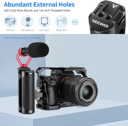 Neewer VS105 Aluminum Side Handle Camera Cage Grip