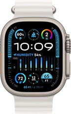 Apple Watch Ultra 2: 49mm GPS + Cellular Titanium (Renewed)