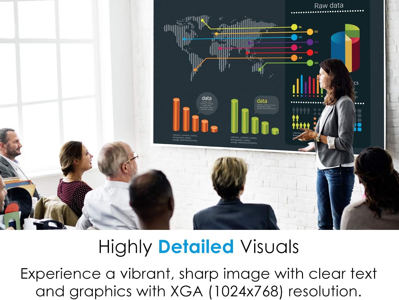 Optoma X412 XGA DLP Professional Projector 4200 Lumens