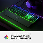 SteelSeries Apex 7 64623 Mechanical Gaming Keyboard Red Switch RGB