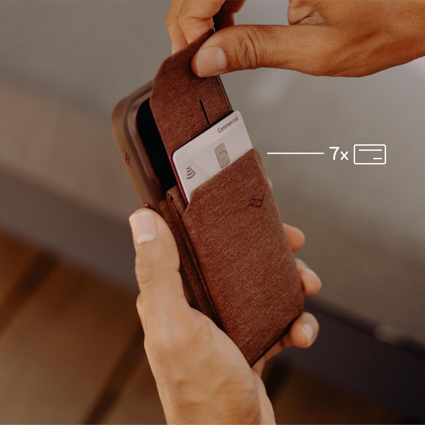 Peak Design M-WA-AB-CH-1 Mobile Wallet Stand Charcoal