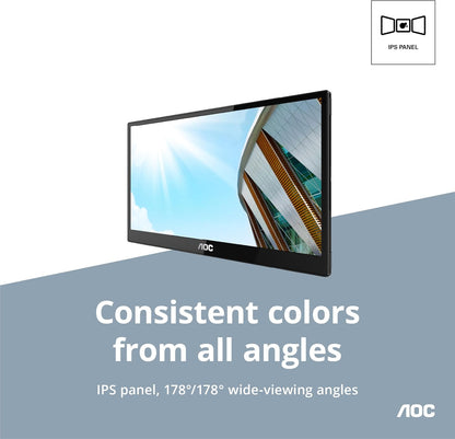 AOC 16T3EA 16" USB-C Portable IPS Monitor