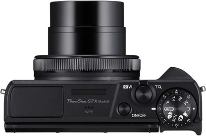 Canon PowerShot G7X Mark III Vlogging Bundle (Renewed)