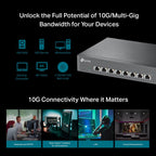 TP-Link TL-SX1008 8-Port 10G Multi-Gig Ethernet Switch