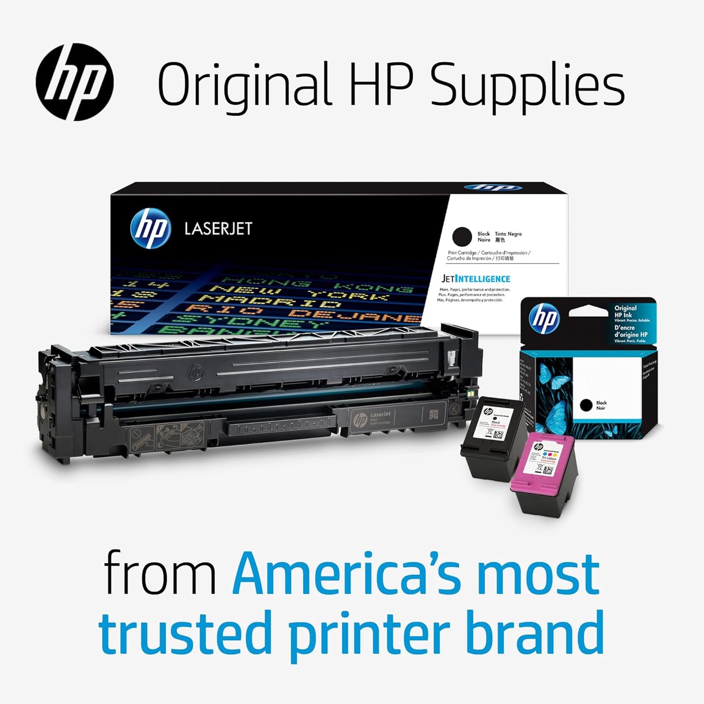 HP 68 Black/Tri-Color Ink Cartridge 2-Pack