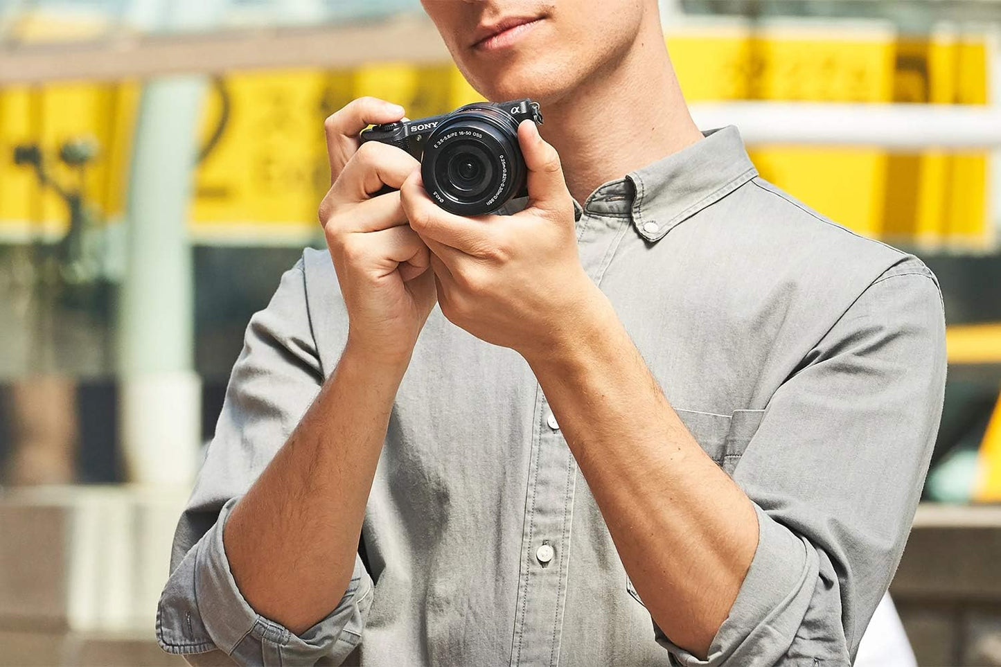 Sony ILCE5100L/B a5100 16-50mm Mirrorless Camera (Renewed)