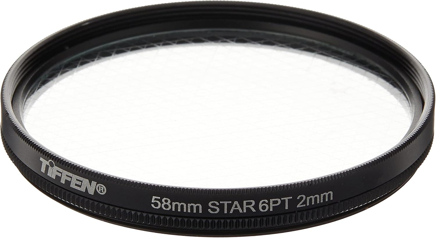 Tiffen 58STR62 58mm 6-Point Star Effect Filter