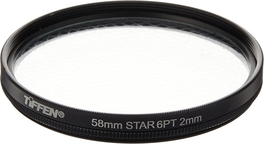 Tiffen 58STR62 58mm 6-Point Star Effect Filter