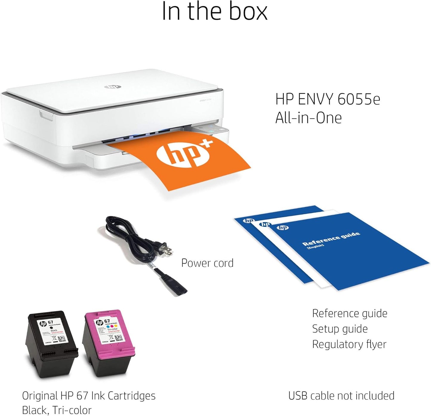HP ENVY 6055e Wireless Color Inkjet Printer