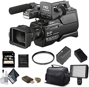 Sony HXR-MC2500 AVCHD Camcorder Starter Bundle — main product image