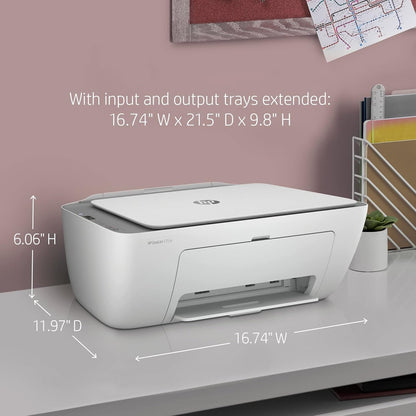 HP DeskJet 2755e Wireless All-in-One Printer - Renewed