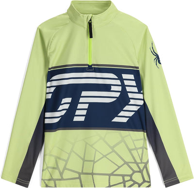 Spyder 38C125306 Boys Web Half Zip T-Neck