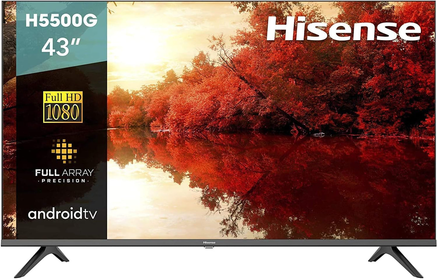 Hisense HS205 43" FHD Android Smart TV & Soundbar Combo