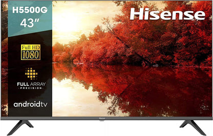 Hisense HS205 43" FHD Android Smart TV & Soundbar Combo