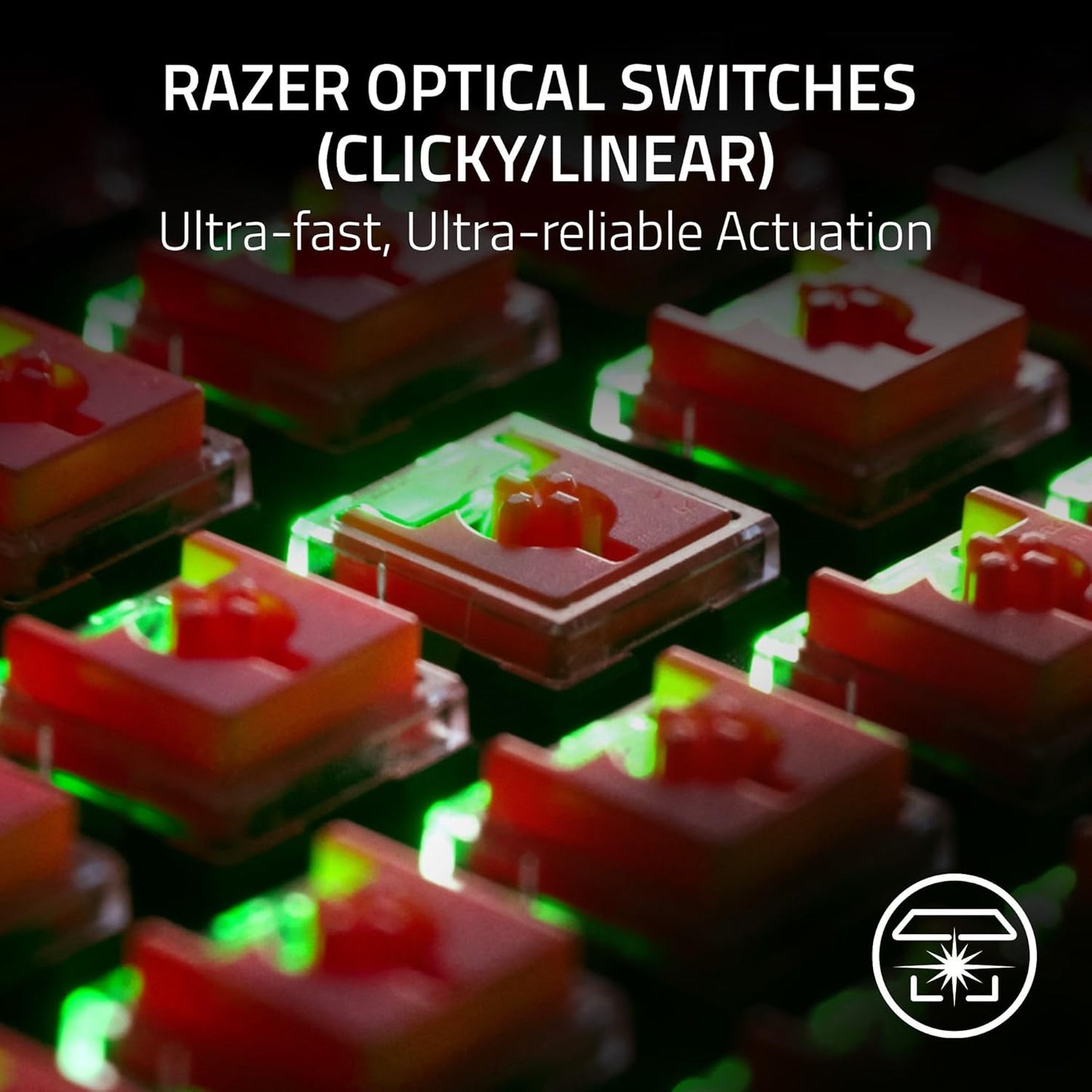 Razer DeathStalker V2 Pro TKL Wireless Optical Keyboard