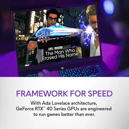 Dell AWM1 Alienware M16 R2 Gaming Laptop - RTX 4070, Ultra 9