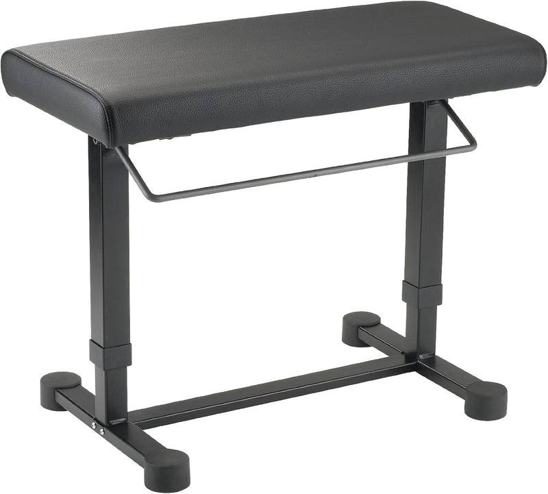 K&M 14080 Piano Bench Uplift Adjustable Black — main product image