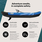 Pelican IESCAPE 90 Inflatable Kayak 1-2 Person