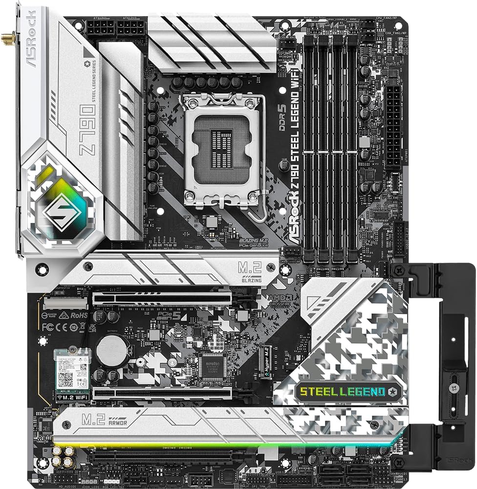 ASRock Z790 STEEL LEGEND WIFI Motherboard DDR5