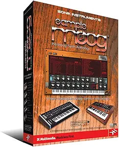 IK Multimedia BOX-SM-0001 Sample Moog Synthesizer Software