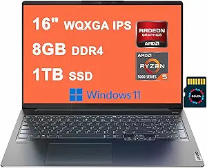 Lenovo Ideapad 5 Pro Laptop - 16-inch Ryzen 5 WQXGA