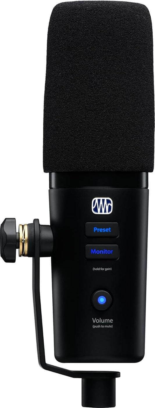 PreSonus Revelator Dynamic USB Microphone Recording Streaming