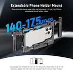 Neewer 10103499 Smartphone Video Rig with 67mm Filter Adapter