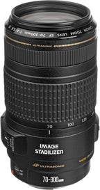 Canon EF 70-300mm f/4-5.6 IS USM Renewed Lens