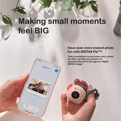 Fujifilm Instax PAL Digital Camera - Powder Pink Bundle
