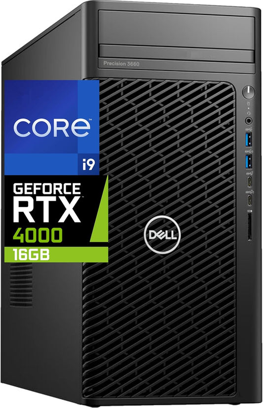 Dell 3660 Precision i9 RTX A4000 Workstation