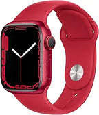 Apple Watch Series 7 41mm GPS + Cellular Red (Renewed)