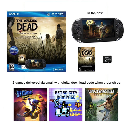 Sony WTF778 PlayStation Vita Walking Dead Bundle