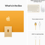 Apple MGPF3LL/A iMac M1 24-inch Yellow Renewed
