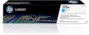 HP CE311A 126A Cyan LaserJet Toner Cartridge